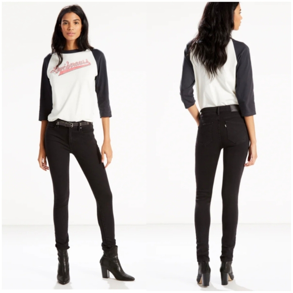 Levi's Denim - Levi's Women's Jet Black Skinny Jeans